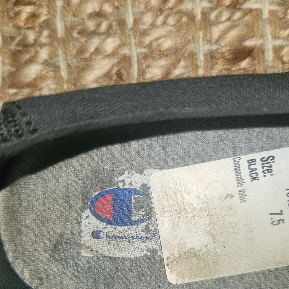 Champion Black Slip-On Sneakers - Picture 2 of 6